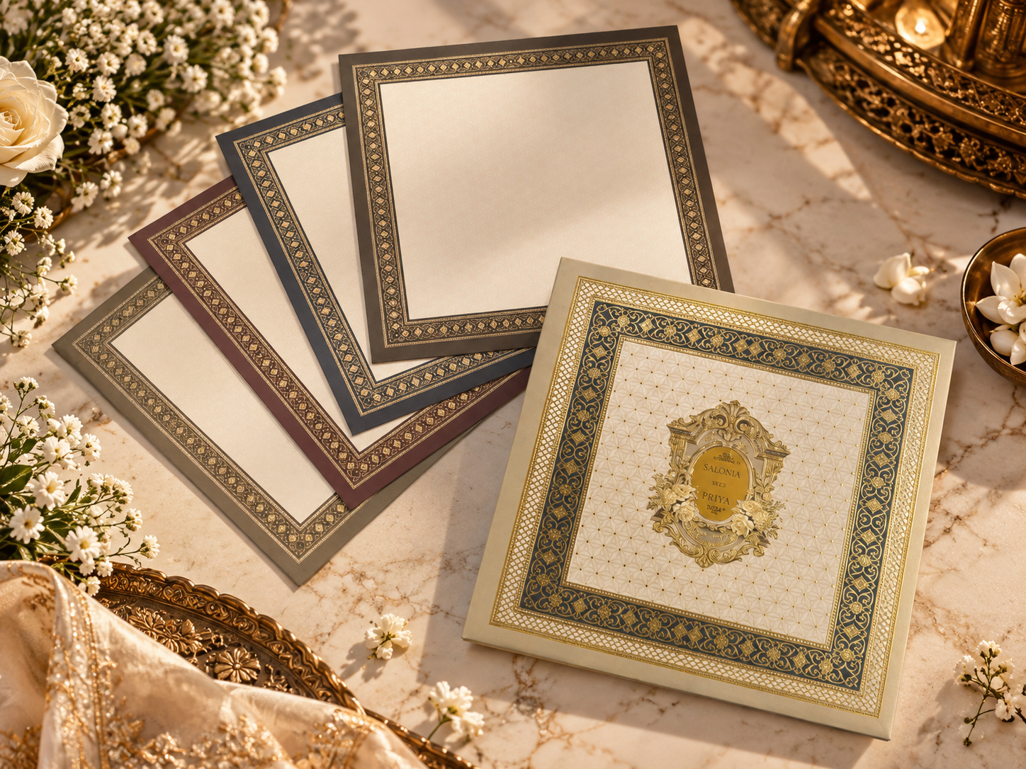 Riddhi Weds Tanmay Wedding Card