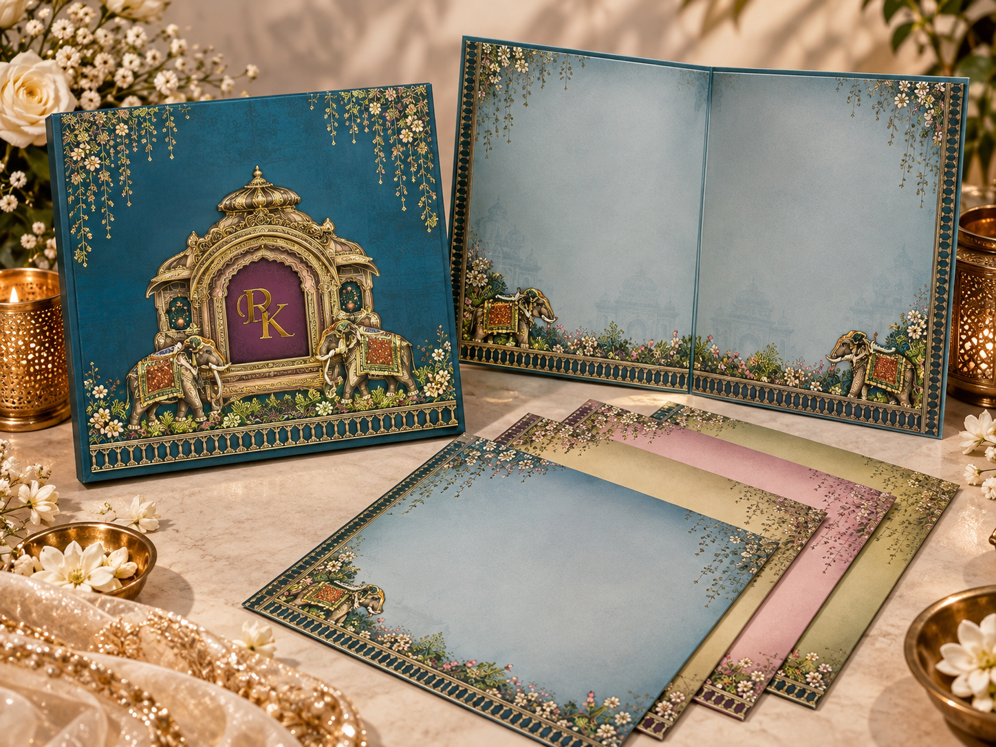 Wedding Procession Envelope Card