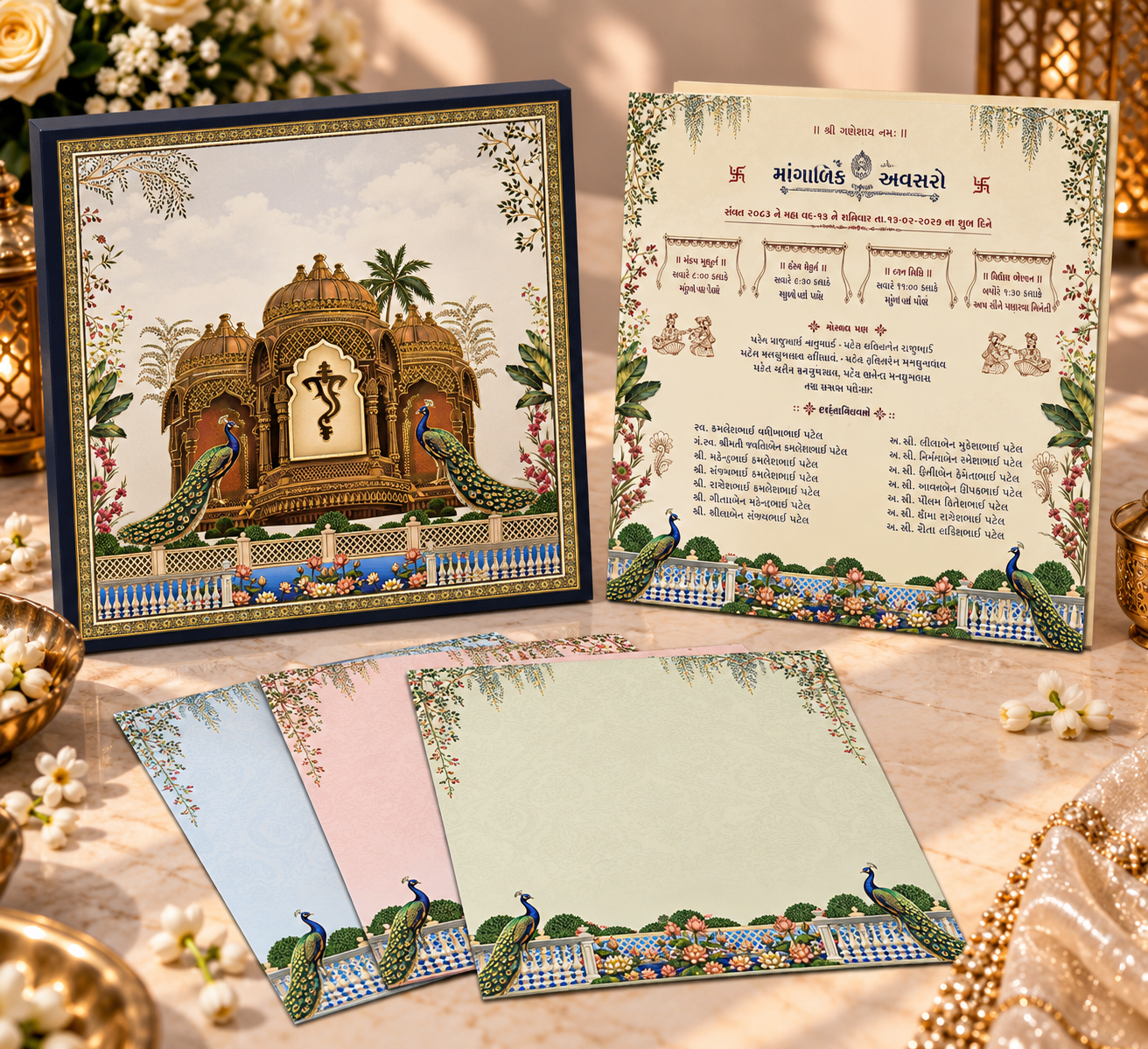 Divya Weds Suhas Wedding Card